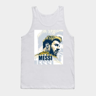 Lio Messi from the back Tank Top